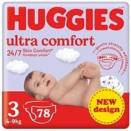 HUGGIES Ultra Comfort Jumbo 3 (78 pcs) - Disposable Nappies