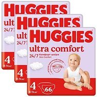 HUGGIES Ultra Comfort Mega 4 (198 db) - Eldobható pelenka