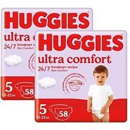 HUGGIES Ultra Comfort Mega 5 (116 db) - Eldobható pelenka