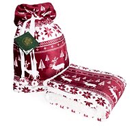 FARO blanket Saco burgundy 127×152 cm - Blanket
