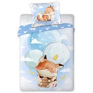FARO detské balvnené obliečky Liška 100 × 135 cm - Detská posteľná bielizeň