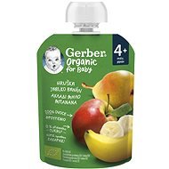 GERBER Organic capsule pear, apple and banana90 g - Meal Pocket