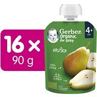 GERBER Organic capsule pear 16×90 g - Meal Pocket
