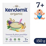 Kendamil Bio tejmentes zabkása szilvával és banánnal (150 g) - Tejmentes zabkása