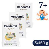Kendamil Organic non-dairy porridge with plums and banana (3×150 g) - Dairy-Free Porridge