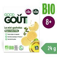 Good Gout Organic waffles with oregano and olive oil (24 g) - Children's Cookies