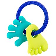 AKUKU baby silicone and cooling teether hand and foot set 2 pcs - Baby Teether