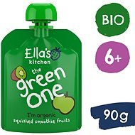 Ella's Kitchen BIO Green One Kiwi s jablkom a banánom (90 g) - Kapsička pre deti