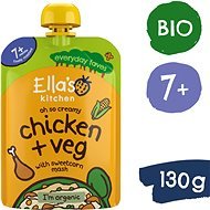 Ella's Kitchen BIO Kuriatko s kukuričnou kašou (130 g) - Kapsička pre deti