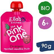 Ella's Kitchen BIO Pink One ovocné smoothie s rebarborou (90 g) - Kapsička pre deti
