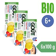 Good Gout BIO Strawberry dessert with apple 3× (2×100 g) - Baby Food