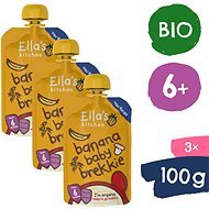 Ella's Kitchen BIO Raňajky banán a jogurt (3× 100 g) - Kapsička pre deti