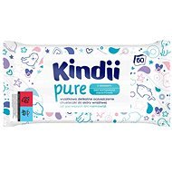 KINDII Pure Törlőkendő gyerekeknek 60 db - Popsitörlő
