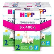 HiPP 2 BIO kozie mlieko 5×  400 g - Dojčenské mlieko