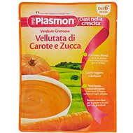 PLASMON creamy gluten-free vegetable soup with carrots and pumpkin 180 g, 6m+ - Soup