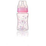 BabyOno antikolikus cumisüveg széles nyakkal, 240 ml - rózsaszín - Cumisüveg