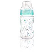 BabyOno antikoliková fľaša so širokým hrdlom, 240 ml – tyrkysová - Dojčenská fľaša