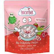 FruchtBar Organic cereal hearts with strawberries and apple 125 g - Cereals