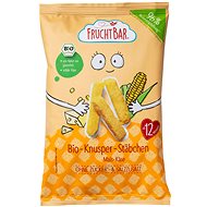 FruchtBar Organic corn crisps with cheese unsalted 30 g - Crisps for Kids