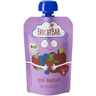 FruchtBar Organic fruit pocket with apple and berries 100 g - Meal Pocket