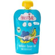 FruchtBar Organic fruit pocket with banana, blueberry and rice 100 g - Meal Pocket