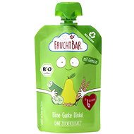 FruchtBar BIO 100% recyclable fruit pocket with pear, cucumber and spelt 100 g - Meal Pocket