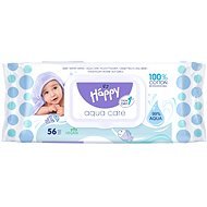 HAPPY Baby Aqua Care 56 pcs - Baby Wet Wipes