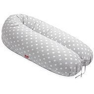 SCAMP Nursing pillow 155 × 30 cm, GreyWhiteDots - Nursing Pillow
