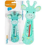 BabyOno water thermometer giraffe, green - Children's Thermometer