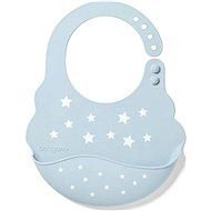 BabyOno silicone bib with star fastening - Bib
