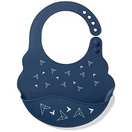 BabyOno silicone bib with clasp shapes - Bib