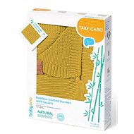 BabyOno luxury bamboo blanket with tassels 100 x 75 cm, honey - Blanket