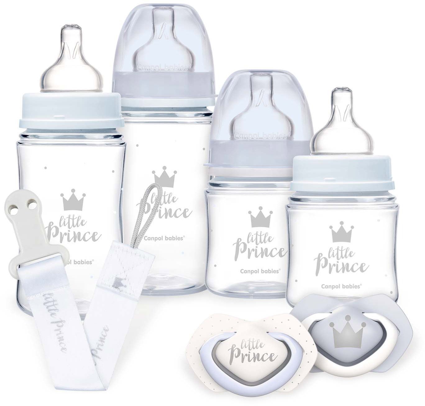 Canpol babies gift set for newborn Royal Baby, blue - Baby Health Check Kit