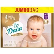 DADA Jumbo Bag Extra Care veľkosť 4, 82 ks - Jednorazové plienky