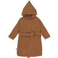 Lässig Muslin Bathrobe Rust 24-36 m, 78 × 86 cm - Children's Bath Towel