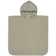 Lässig Muslin Poncho Olive, 60 × 87 cm - Children's Bath Towel