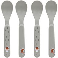 Lässig Spoon Set PP/Cellulose Little Forest Fox, 4 pcs - Children's Cutlery