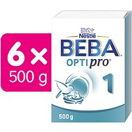 BEBA OPTIPRO® 1 infant formula, 6×500 g - Baby Formula