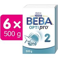 BEBA OPTIPRO® 2 follow-up infant milk, 6×500 g - Baby Formula