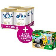BEBA COMFORT 4 HM-O 6×800g + LEGO Duplo Town Bulldozer - Baby Formula