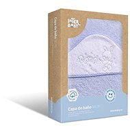 INTERBABY terry towel rabbit Bebe, blue - Children's Bath Towel