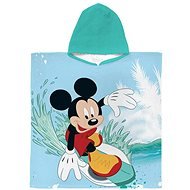 FARO children's beach poncho Mickey Mouse Surfing Days 60 × 120 cm - Children's Bath Towel