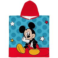 FARO baby beach poncho Mickey Mouse Chillin' Mickey 60 × 120 cm - Children's Bath Towel