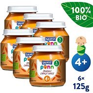 SALVEST Ponn Organic Carrot Puree 6×125 g - Baby Food