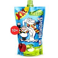 HELLO XXL fruit pocket with apples 10×200 g - Meal Pocket