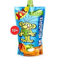 HELLO XXL fruit pocket with apricots 10×200 g - Meal Pocket