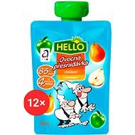 HELLO fruit pocket with pears 12×100 g - Meal Pocket