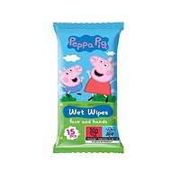 PEPPA PIG strawberry wet wipes 15 pcs - Wet Wipes