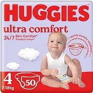 HUGGIES Ultra Comfort veľkosť 4 Jumbo (50 ks) - Jednorazové plienky