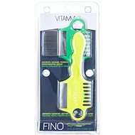 VITAMMY Fino Lice and Nit Comb Set, Yellow/Green - Lice Comb